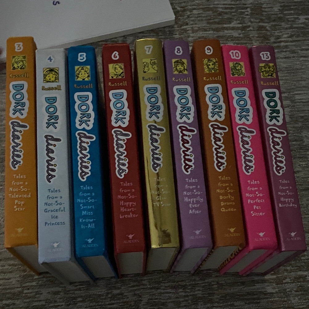 Dork Diaries Book Set by Russell - Multicolor